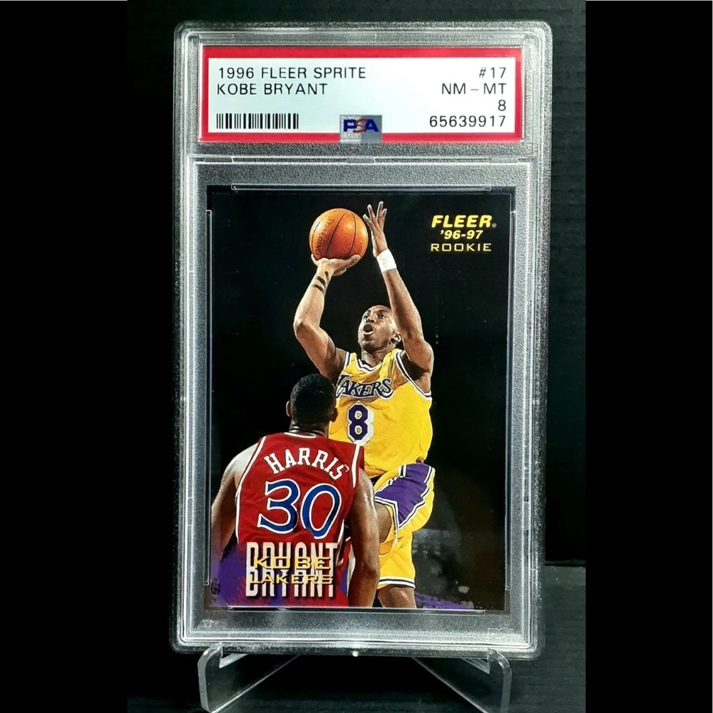 Kobe Bryant Rookie 1996 Fleer—Rare Sprite Edition
